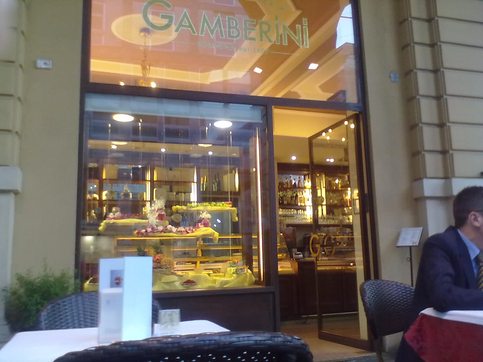 Cafè Pasticceria Gamberini Via Ugo Bassi 12 Bologna