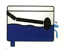 Fuga de agua en Cisterna Dibujo: Fuga de agua de la Cisterna