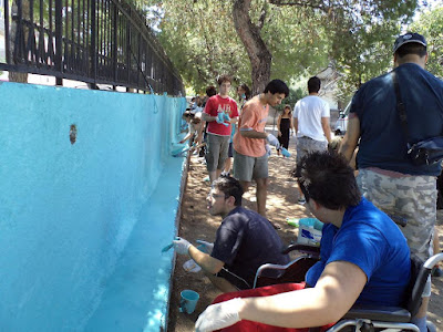 
Με πινέλα και χρώματα στο Ειδικό Γυμνάσιο-Λύκειο Ηλιούπολης
