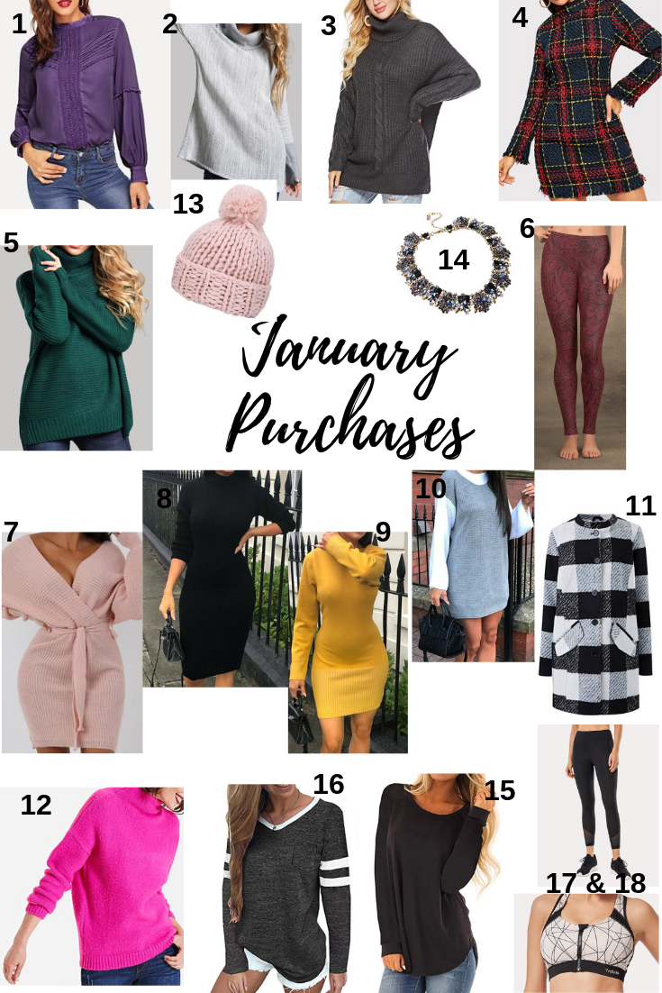 January Purchases