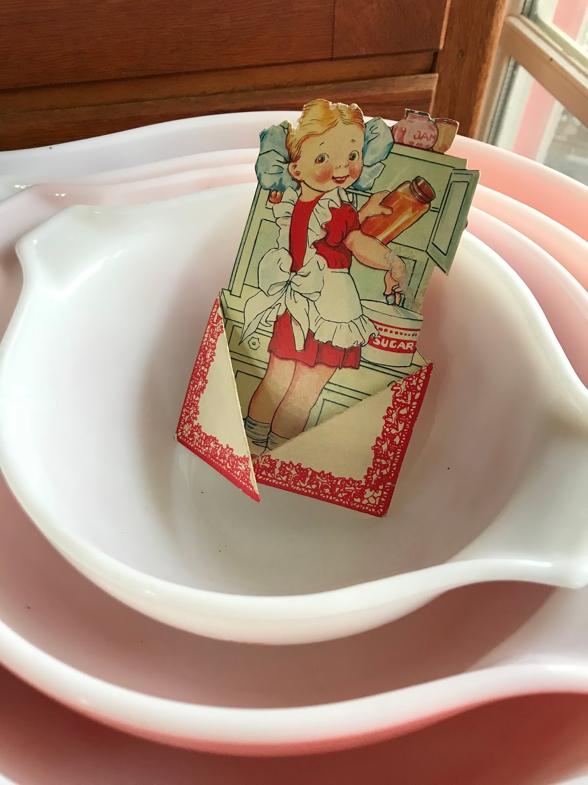 A Sentimental Life A Happy Pyrex Jadeite Fiesta Valentines To You!