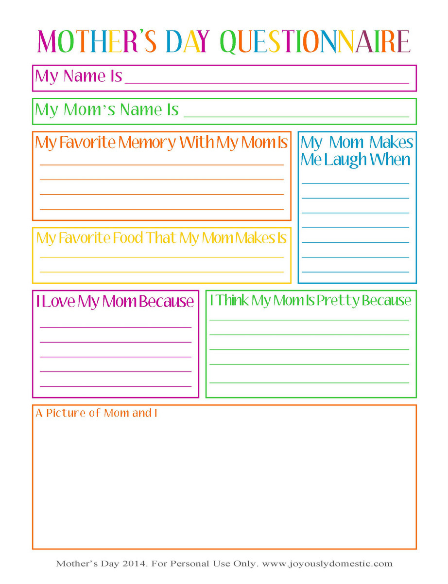 Mother S Day Questionnaire Free Printable Get Your Hands On Amazing  Mother S Day Questionnaire Free Printable Get Your Hands On Amazing
