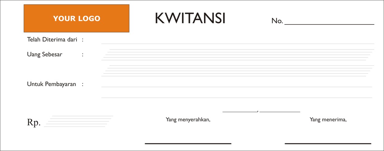 13 Contoh Kwitansi Pembayaran Kumpulan