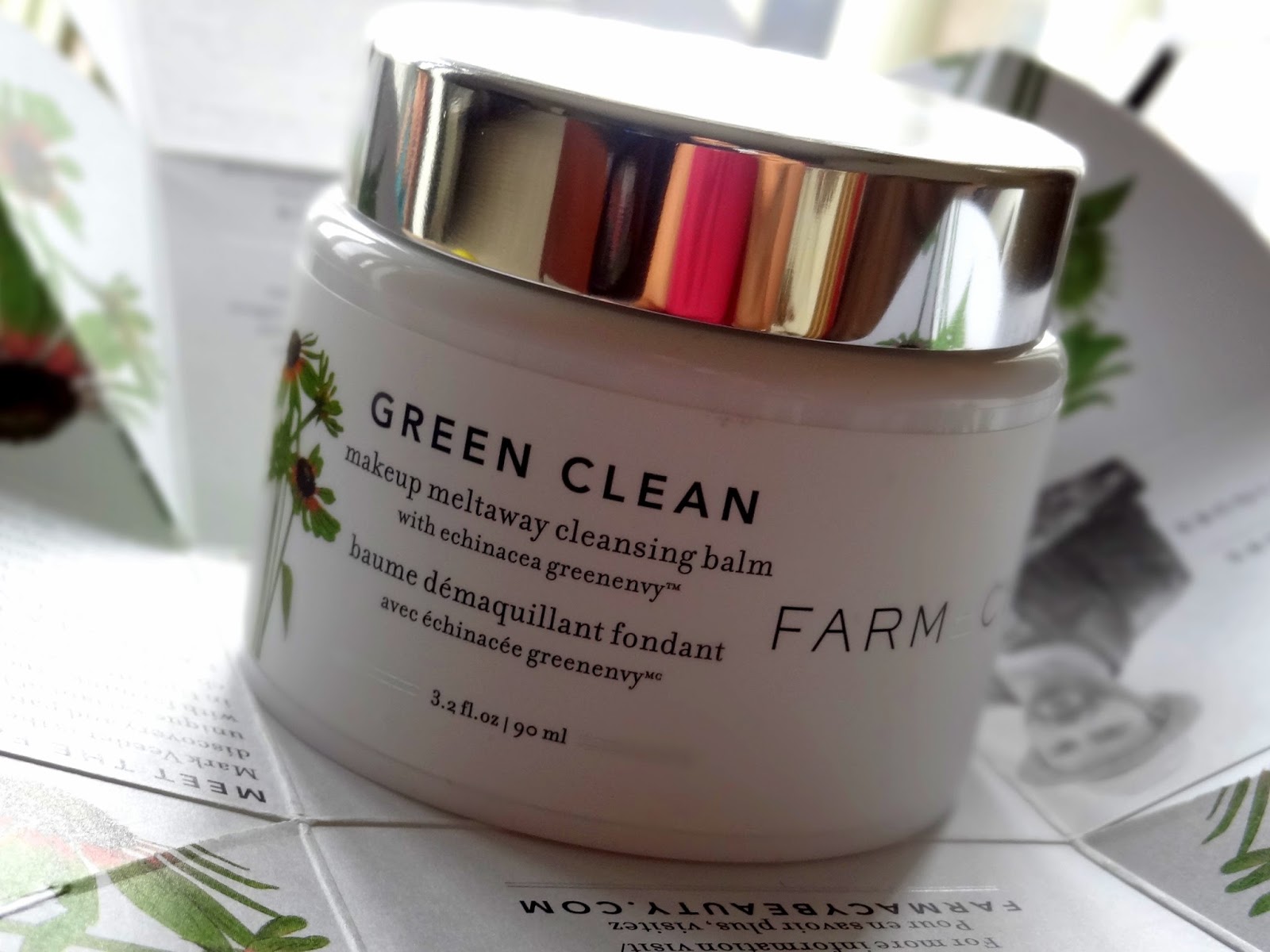 Makeup, Beauty and More: Farmacy Green Clean Makeup Meltaway Cleansing Balm