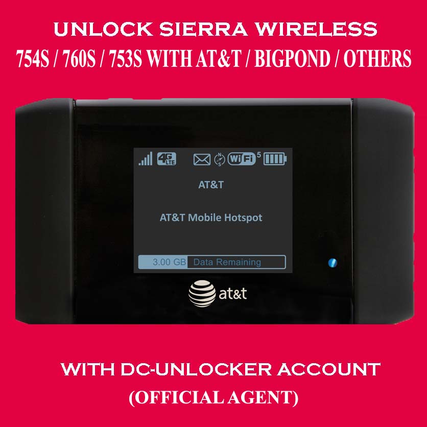 Unlock Sierra Wireless Unlock Sierra Wireless 760s 770s