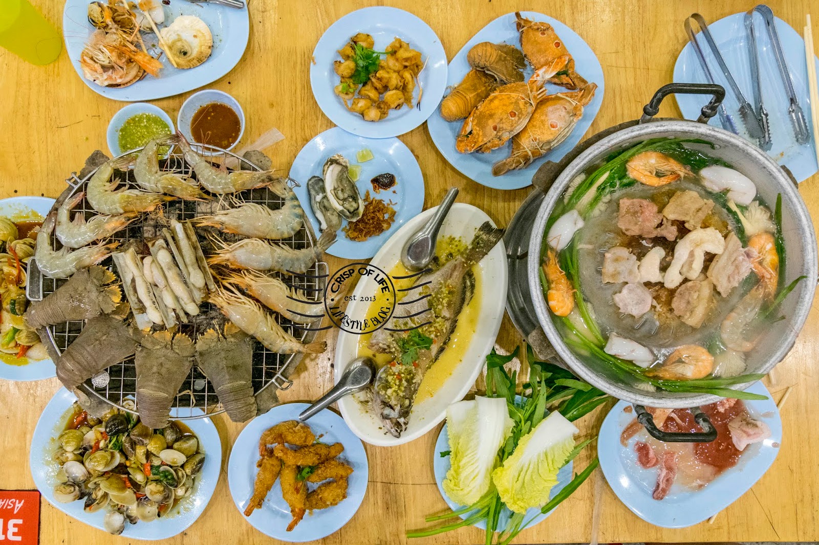 Eat All You Can Asia Seafood Buffet + Mookata + Ala Carte For 388 Thai Baht Only