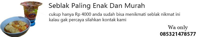 Seblak Tinyuh Tasikmalaya