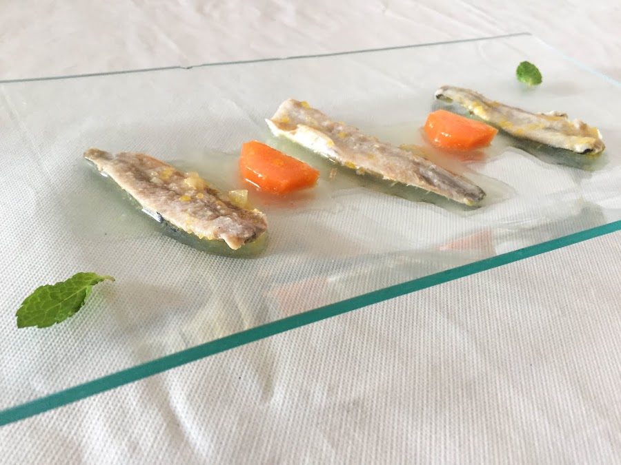 Sardinas en escabeche de cítritos