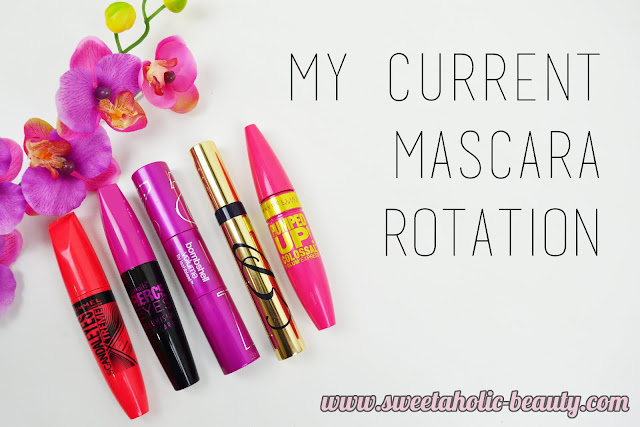 My Current Mascara Rotation - Sweetaholic Beauty