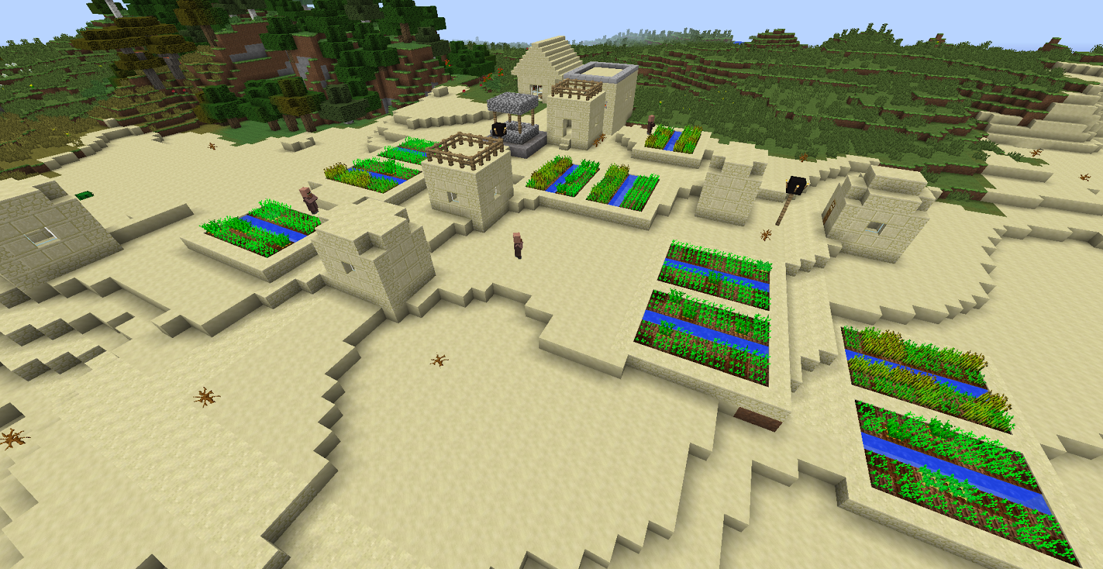 The Minecraft Seed Bank SUPER SPAWN 1.7.5 Minecraft Seed Plains