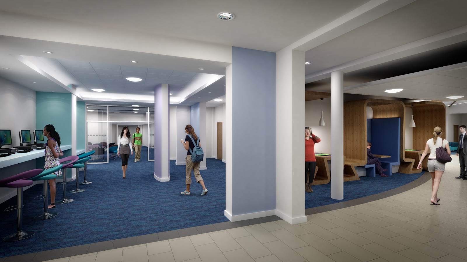 Watson Batty News University Reception Building Gets A Fresh Look