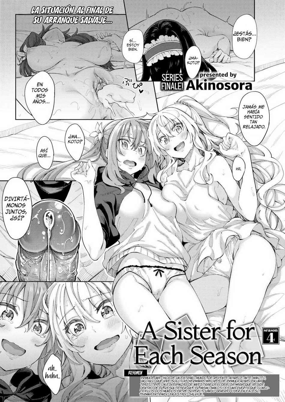 Una hermana por cada temporada 4 - Page #1