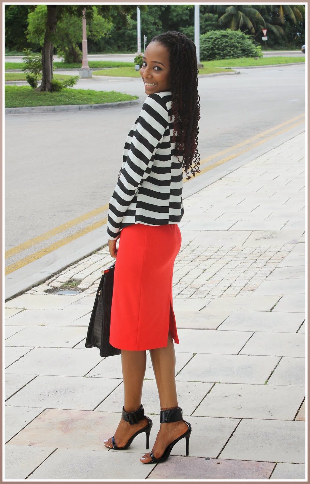 MY STYLE: Stripes on Red ~ SHADES N STYLES