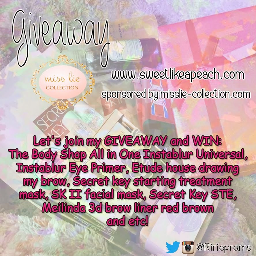 Giveaway Sweet Therapy ft. Miss Lie