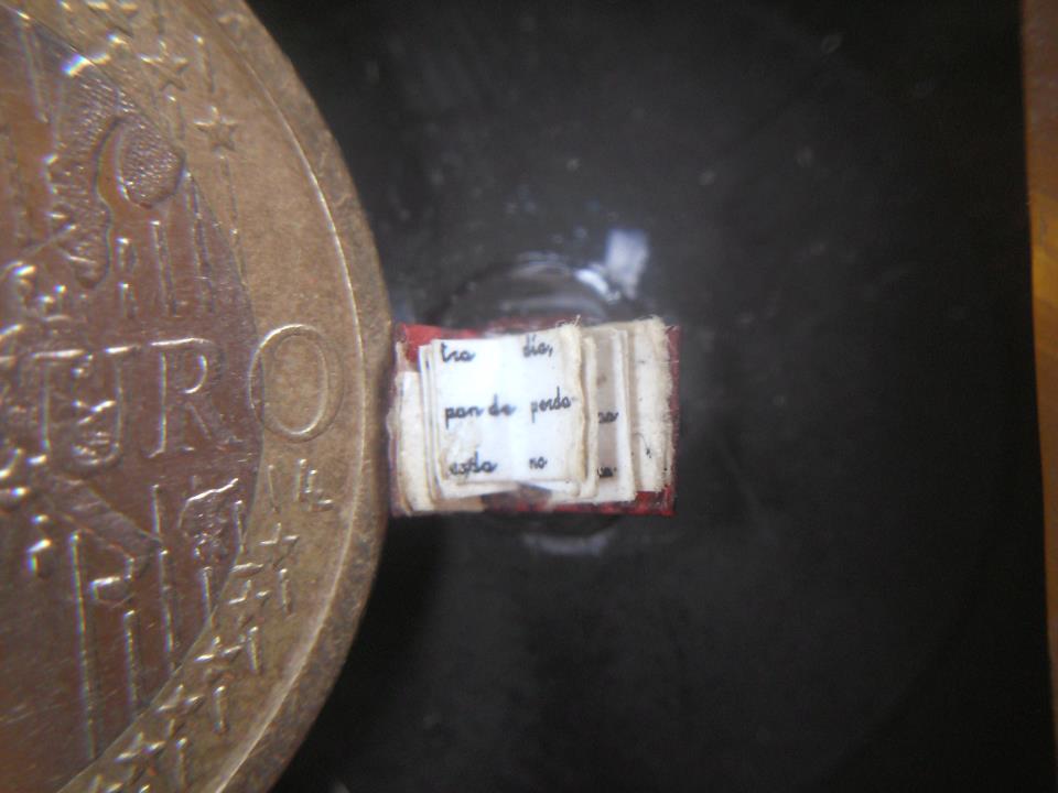 LIBROS EN MINIATURA EL LIBRO MAS PEQUEÑO DEL MUNDO
