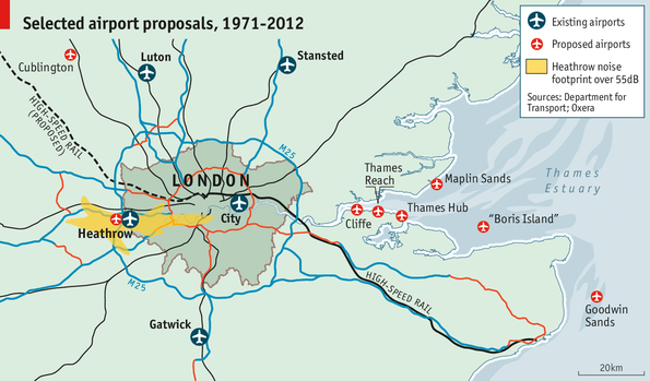closest airport to london city center