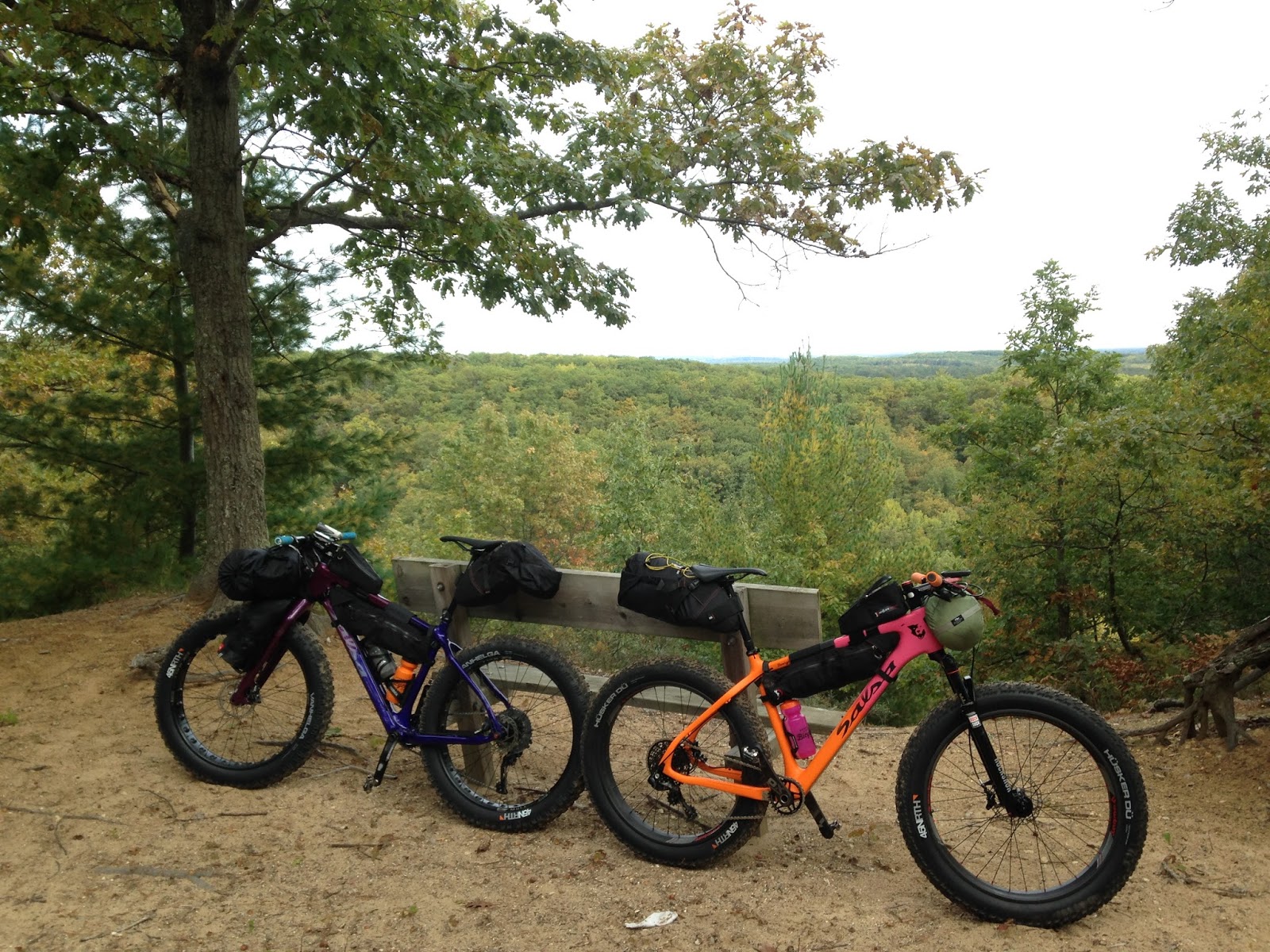 Life on the bike with MattAcker Bikepacking the Manistee National
