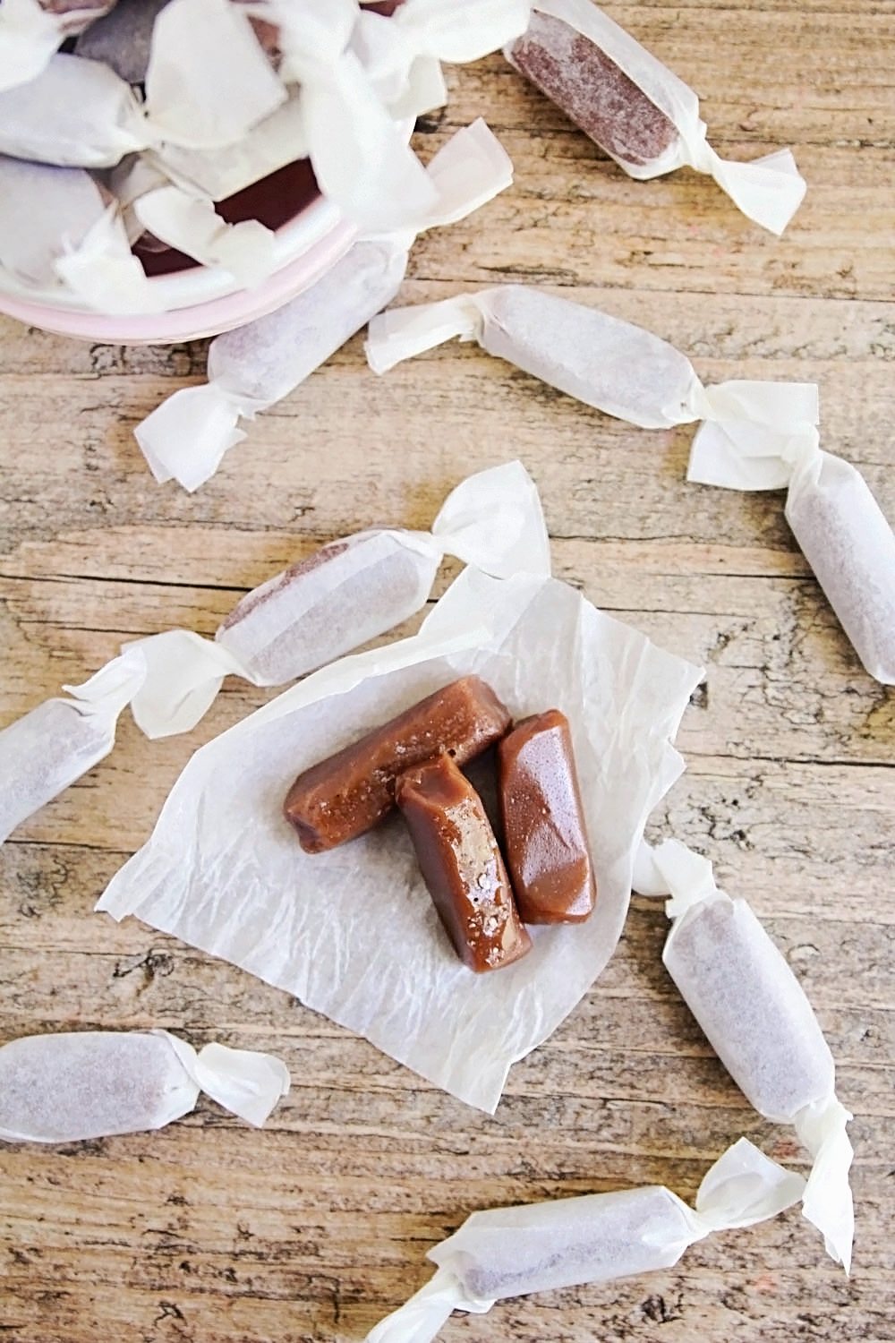 Chocolate Vanilla Bean Caramels The Baker Upstairs