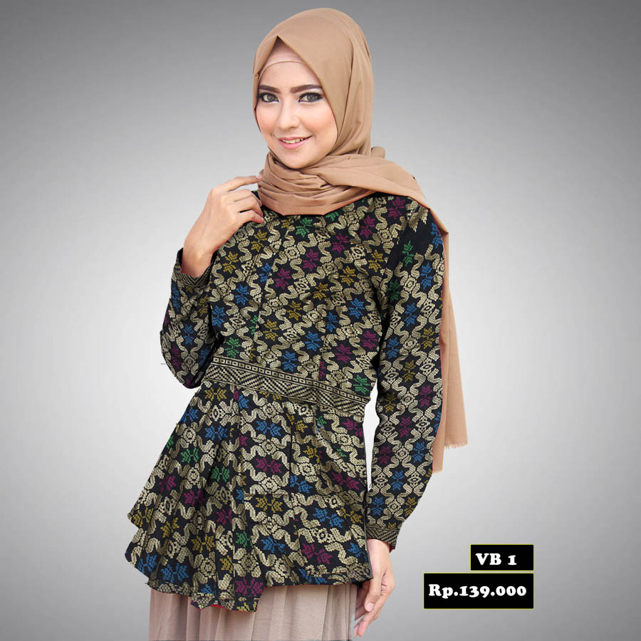  Model  Desain Baju  Batik  Modern Terbaik Untuk  Wanita Saat 