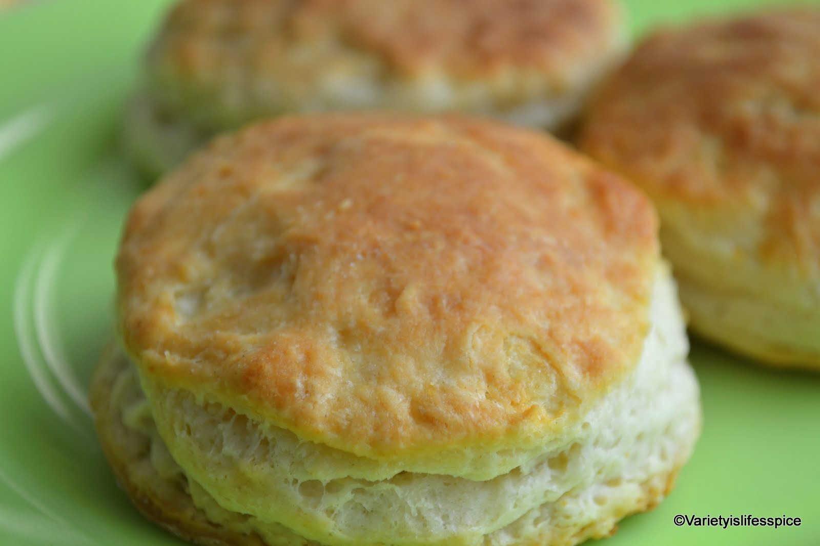 Variety is the very spice of life Fluffy Flaky breakfast biscuits