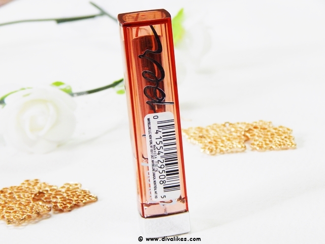 Maybelline Color Whisper Lip Color Bare To Be Bold Packaging
