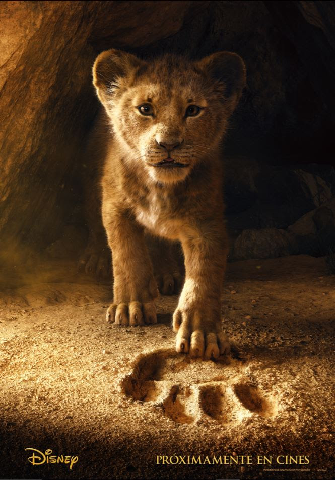 Poster español de El Rey León 2019 Poster español de El Rey León 2019