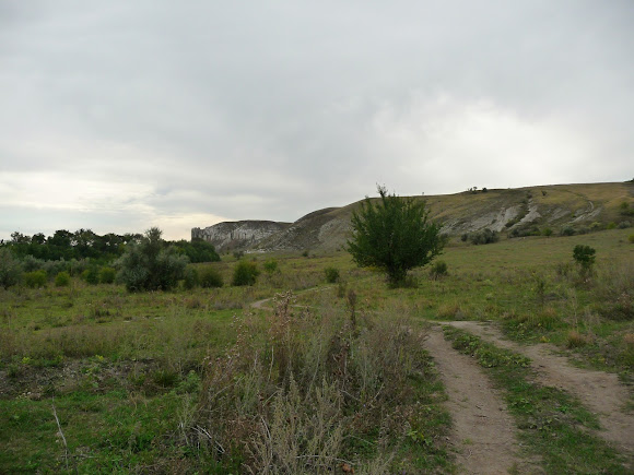Білокузьминівські скелі. Пам'ятник природи. Донецька область