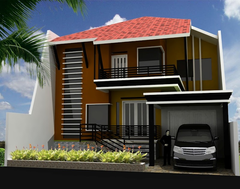 14+ Konsep Terbaru Model Rumah 2 Lantai