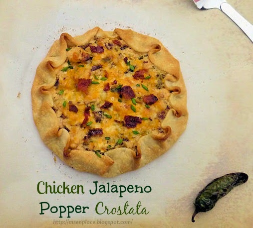 Chicken Jalapeno Popper Crostata | Ms. enPlace
