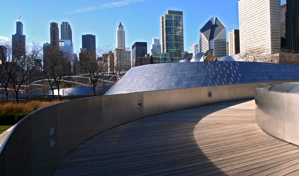 Chicago Millennium Park Gehry Sculpture