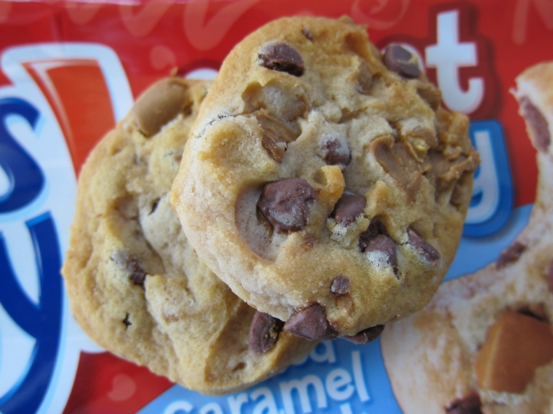 Review Salted Caramel Chunk Chewy Chips Ahoy Cookies Brand Eating