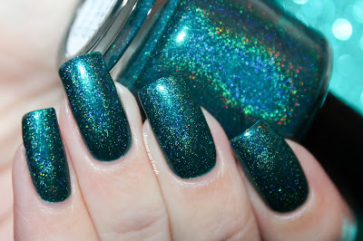 Swatch of the nail polish "Ariel's Gizmo Aplenty" from Eat Sleep Polish