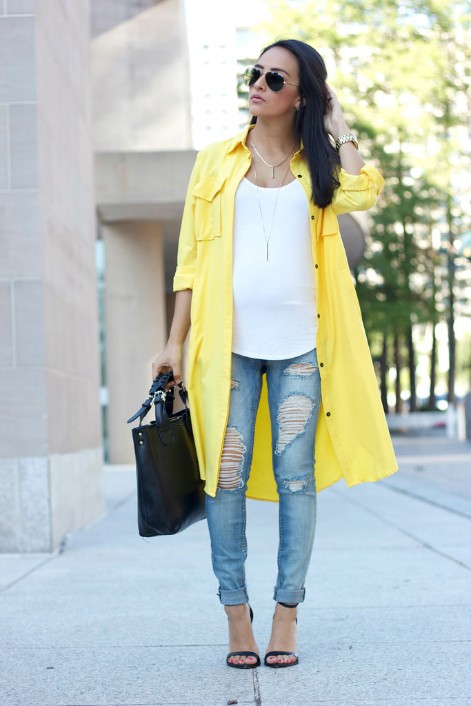 The Yellow Trench Coat