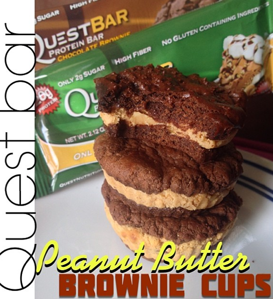 VMfitness Quest Bar Peanut Butter Brownie Cups