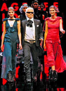 Paisley Curtain: Karl Lagerfeld, the Renaissance man