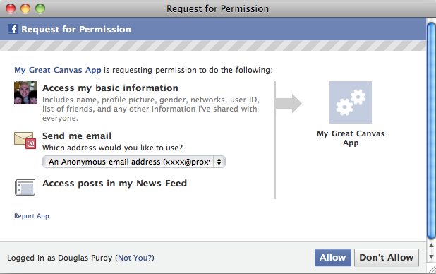 Request permissions