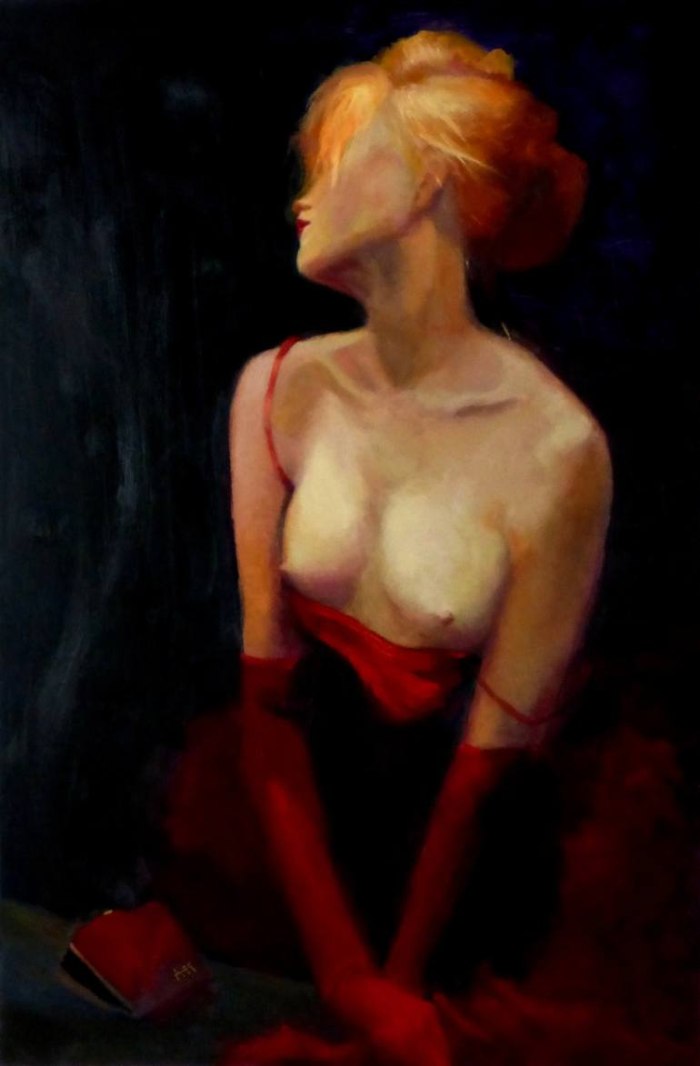 Польская художница. Irena Jablonski