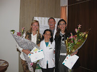 Madrinas, Dr. Argés, Lic.Lucía Álvarez