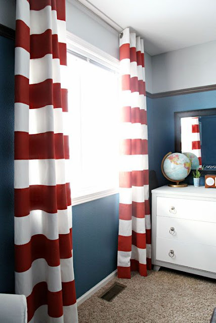 beautiful white and red striped curtains ideas beautiful white and red striped curtains ideas