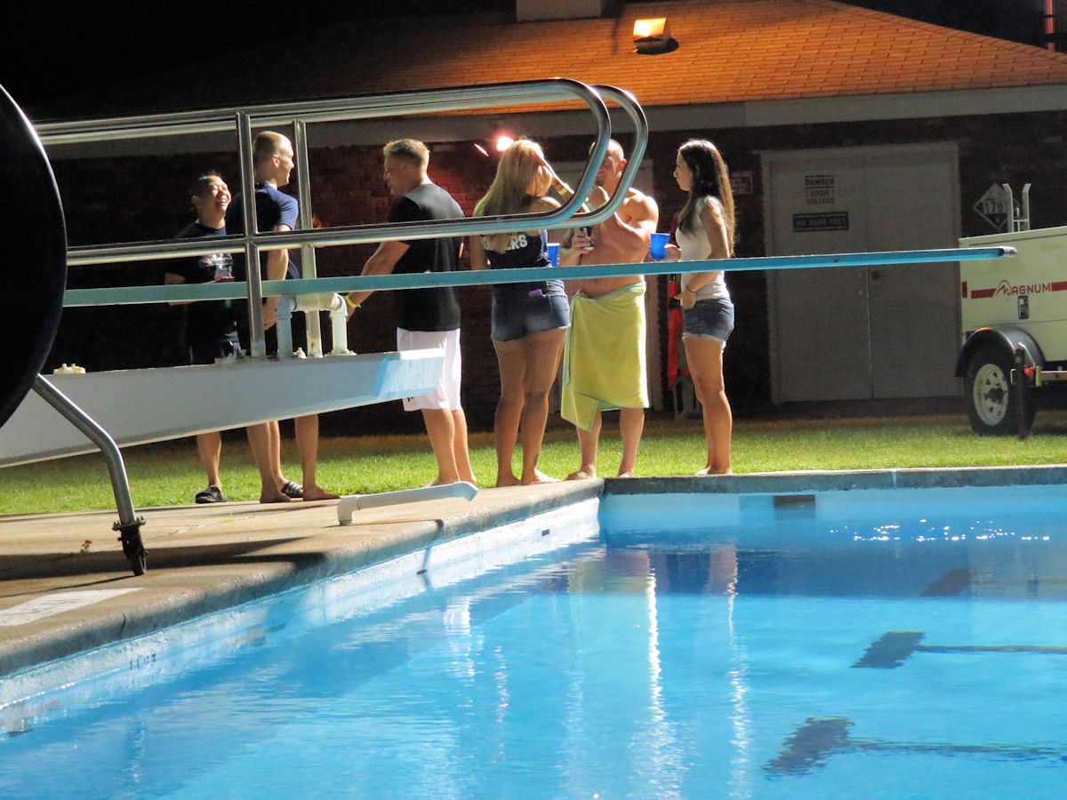 Bogota Blog NJ Evening Swim