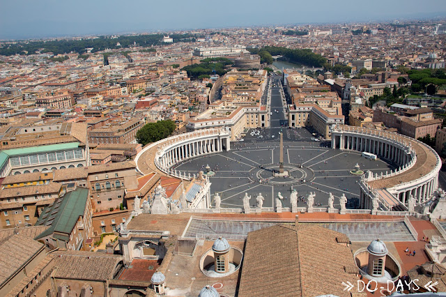Rom Aussicht Peterskuppel