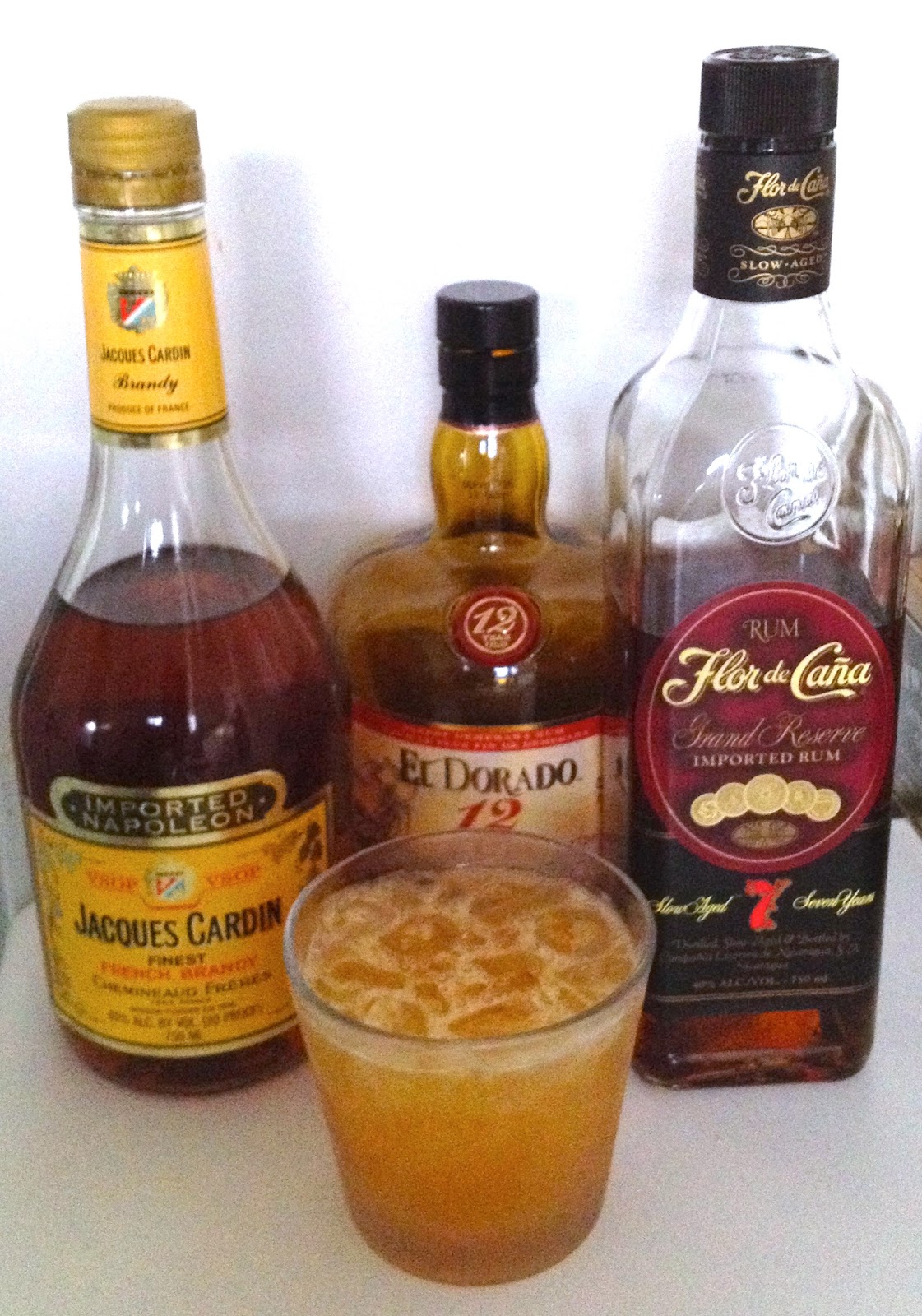 Chemistry of the Cocktail Brandy + Rum = Best Friends Forever