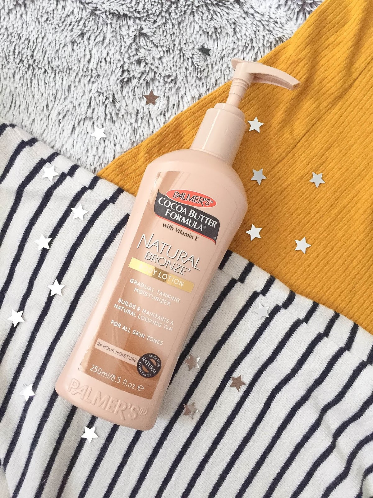 Review Palmer's natural bronze body lotion Della Loves Nutella ♥