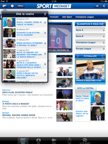 APP SPORTMEDIASET SCARICARE