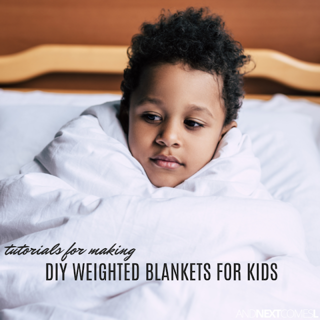 DIY weighted blanket tutorials