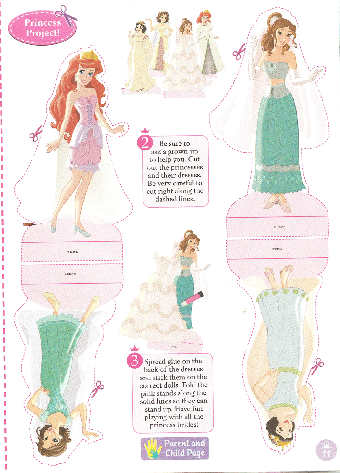 Paper Dolls Princess Printable Customize and Print