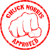 Aprobado por Chuck Norris!
