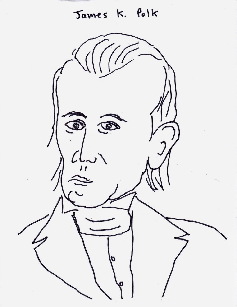 james k polk coloring pages - photo #16