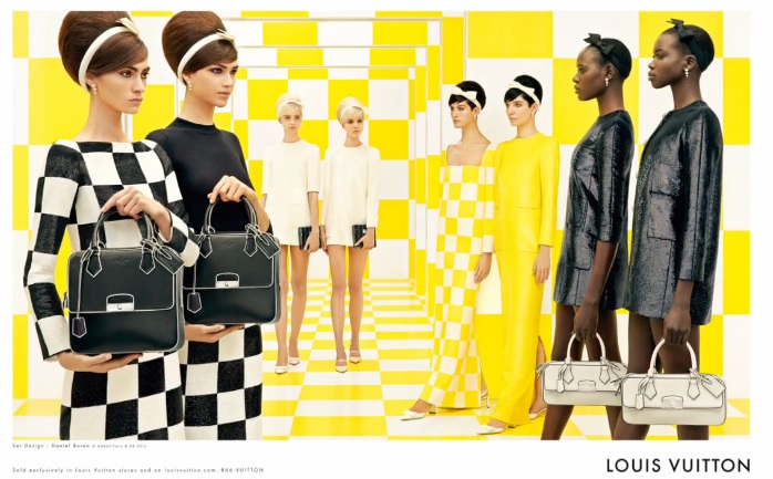 Supermodels by Steven Meisel for Louis Vuitton Fall Winter 2013