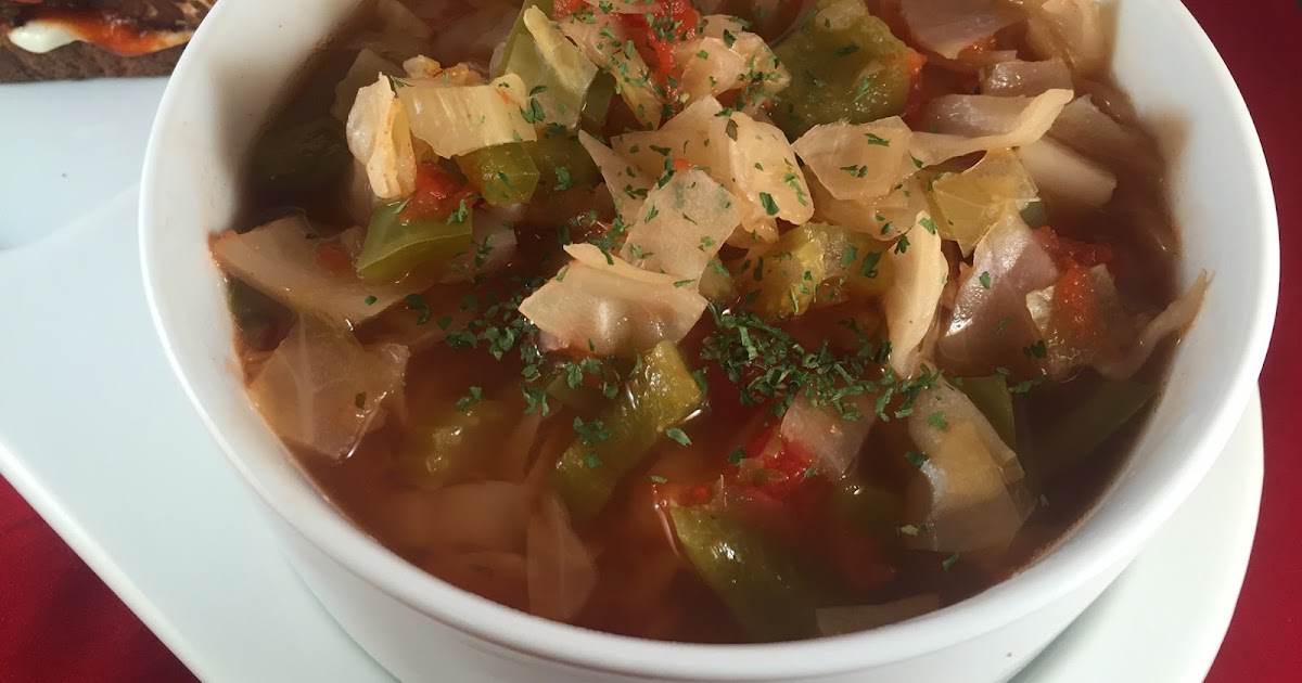 Vegan Crunk Cabbage Soup Diet